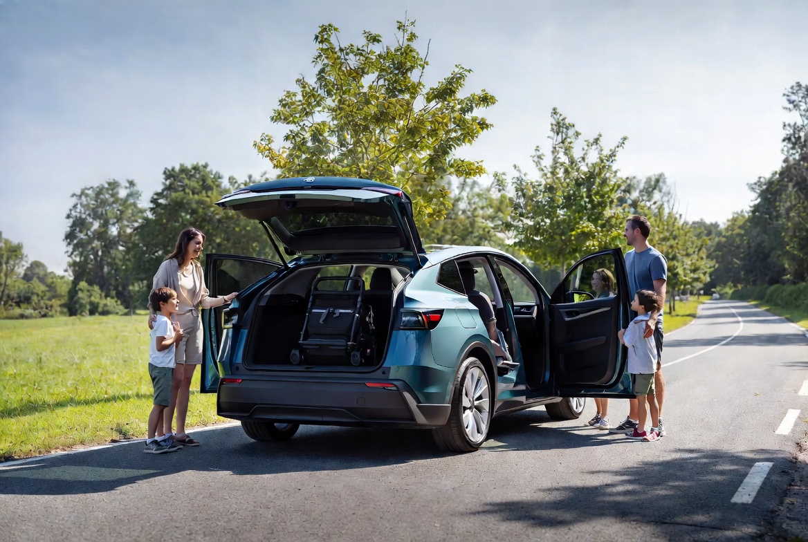 De elektrische Škoda in de praktijk in 2026: ruimte, gezinsgebruik en slimme details